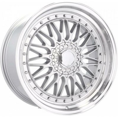 Racing Line By479 9X16 4X100 ET20 silver + polished edge – Sleviste.cz