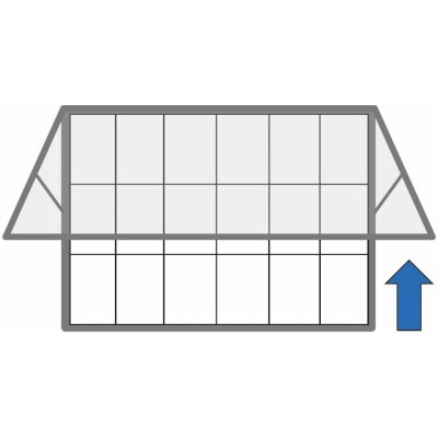 Venkovní vitrína magnetická, s výklopnými dveřmi, 1350 x 1000 mm – Sleviste.cz