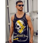 Bolf pánské tílko s potiskem tank top 14837 černé – Zboží Mobilmania