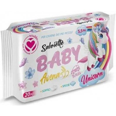 SETABLU BABY Vlhčené ubrousky s ovesným mlékem 20 ks UNICORN – Hledejceny.cz