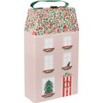 Meri Meri Dětský adventní kalendář s bižuterií ve šperkovnici Winter Ballerina, růžová barva, modrá barva, bílá barva, papír – Hledejceny.cz