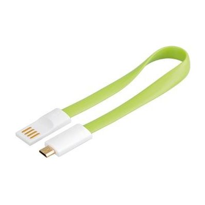 PremiumCord 8592220011574 micro USB 2.0, A-B, 0,2m, zelený – Hledejceny.cz