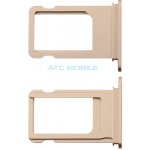 Držák SIM (SIM Tray) iPhone 7 Plus zlatý, originální – Sleviste.cz