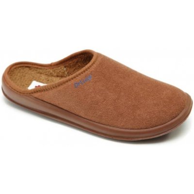 Dr Luigi zdravotní domácí obuv hnědá – Zboží Mobilmania