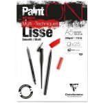 Clairefontaine Blok Paint On Smooth A5 Lisse 25 listů 250g/m² – Zboží Dáma