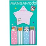 Samolepicí bločky Manga Model, Hvězdička, 5 ks – Hledejceny.cz