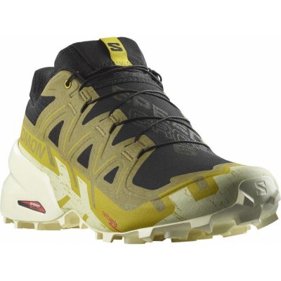 Salomon Speedcross 6 M L47301500 black/cress green/transparent yellow – Zboží Dáma