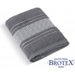 Brotex Froté osuška Mozaika 550g tmavě šedá 70 x 140 cm – Zboží Dáma