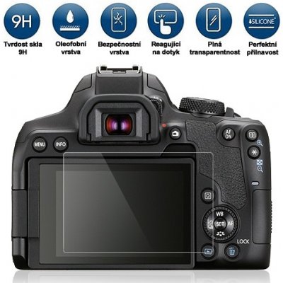 Tempered Glass ochranné tvrzené sklo pro Canon EOS R50/R8/850D/PowerShot G7 X Mark III (74,5 × 49 mm) – Sleviste.cz