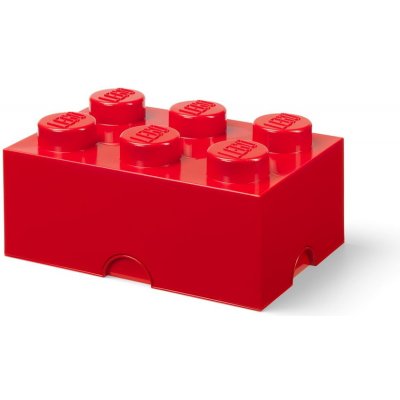 LEGO® box červená 37.5 cm 25.2 cm 18 cm – Zboží Mobilmania