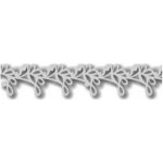 Heyda Krajka papírová samolepící 14mm - rokoko – Zboží Dáma