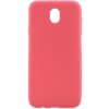 Pouzdro a kryt na mobilní telefon Pouzdro JustKing plastové Frosted matné Samsung Galaxy J7 2017 - červené