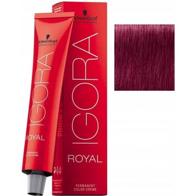 Schwarzkopf Igora Royal barva na vlasy extra světlá blond fialovo červená 9-98 60 ml – Hledejceny.cz