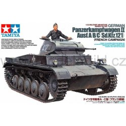 Panzerkampf Tamiya German wagen II Ausf.A/B/C Sd.Kfz.121 French Campaign 1:35