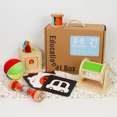 Tooky Toy edukační box Baby 6 ks – Zbozi.Blesk.cz