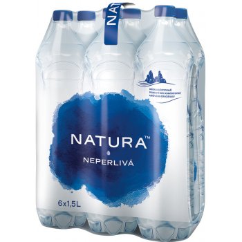 Natura Neperlivá pramenitá voda 6 x 1500 ml