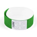 TYVEK Identifikační náramek 1,9 cm - zelený – Zboží Mobilmania