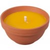 Jezírková dekorace Nohel garden Svíčka CITRONELLA FLOWER žardinka s 1 knotem 190g d11x6cm