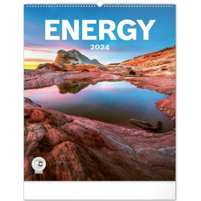 Nástěnný Energie 48 × 56 cm 2024 – Zboží Mobilmania