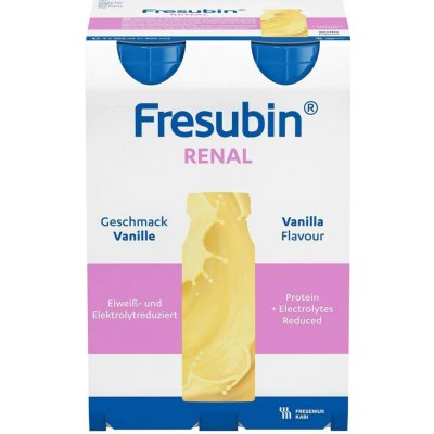 FRESUBIN RENAL PŘÍCHUŤ VANILKOVÁ POR SOL 4X200ML – Hledejceny.cz