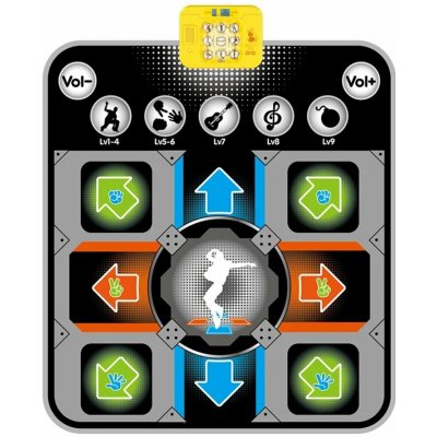 Bavytoy Taneční podložka 106 x 88 cm – Zboží Živě