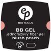 UV gel BIO nails BB Fiber BLUSH PEACH jednofázový hypoalergenní gel 15 ml