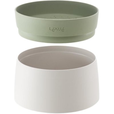 Nádoba pro vaření v mikrovlnné troubě, na rýži, zelená, Lékué – Zboží Dáma