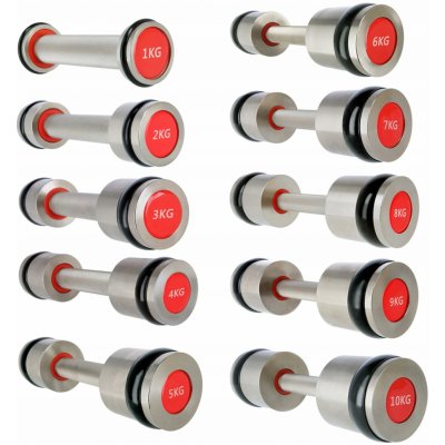 HMS PREMIUM HH07 Chromované činky 2 x 7 kg – Zboží Mobilmania