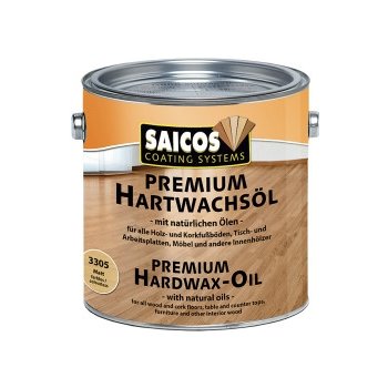 Saicos premium tvrdý voskový olej 2,5 l bezbarvý polomat