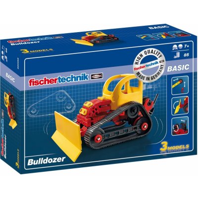Fischer technik 520395 Bulldozer – Zboží Dáma