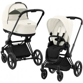 CYBEX Rám Priam 4.0 + Seat Pack + Lux Carry Cot 2024 Off White