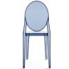 Jídelní židle Kartell Victoria Ghost modrá