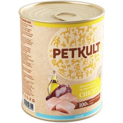 Petkult Junior Chicken 6 x 0,8 kg – Zboží Mobilmania