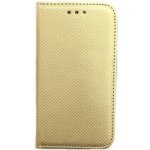 Pouzdro Smart Magnet Huawei Y6 II zlaté – Zboží Živě