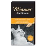 Miamor Cat Snack Cream multivitamín 6 x 15 g – Hledejceny.cz