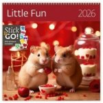 Nástěnný poznámkový Helma Little Fun 2026 – Sleviste.cz