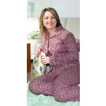 Luiz Kristýna Kašmír 67 flanelové vínové – Zboží Dáma