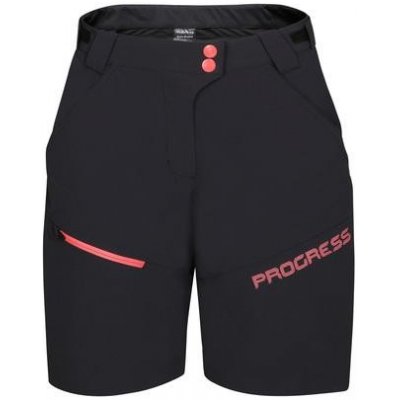 Progress Genia Bike Shorts dámské černá – Zboží Dáma