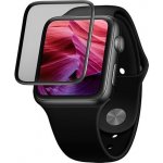 FIXED 3D Tempered Glass for Apple Watch Series 7 41mm, black FIXG3DW-817-BK – Hledejceny.cz