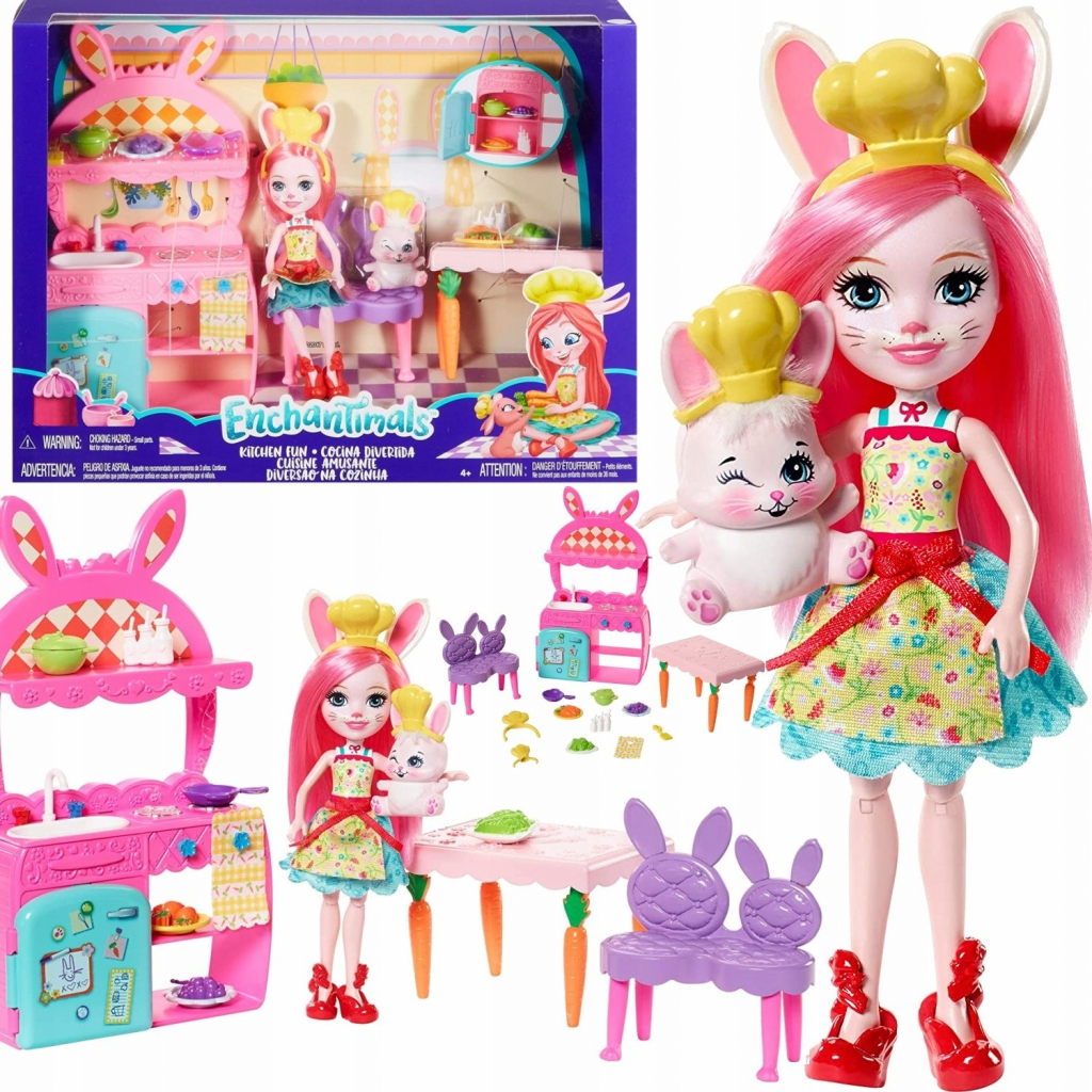 Mattel Enchantimals domácí pohoda FRH47