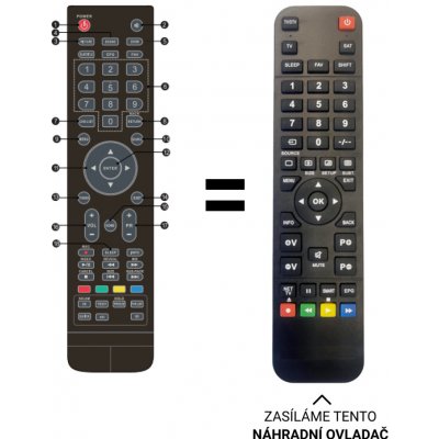 Dálkový ovladač Predátor Strong SRT40FX4003 – Zboží Živě