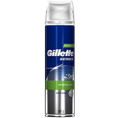 Gillette Series Sensitive pěna na holení 300 ml – Zbozi.Blesk.cz