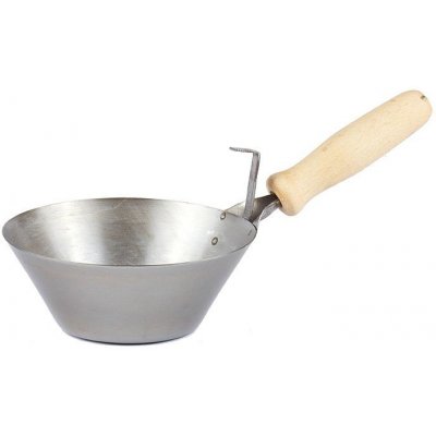 Naběračka zednická fanka ocel, 16cm – HobbyKompas.cz