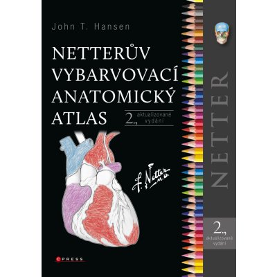 Netterův vybarvovací anatomický atlas - John Hansen