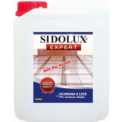 SIDOLUX EXPERT ochranný lesk na podlahy PVC LINOLEUM DLAŽBA 5 l