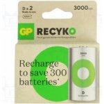 GP GPRHC30DC002 Akum: Ni-MH; D; 1,2V; 3000mAh; ReCyko; Ø34,2x61,5mm; -20÷50°C; 2ks. – Hledejceny.cz