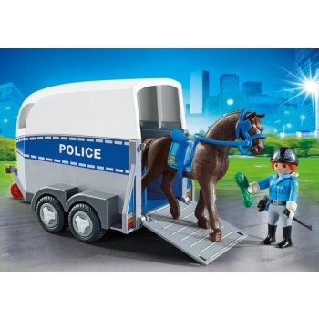 Playmobil 6922 POLICEJNÍ PŘÍVĚS PRO KONĚ