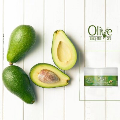 Olive Beauty Medi Care tělové máslo s avokádem, dobromyslí a fenyklem 200 ml – Zboží Dáma