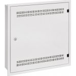 Solarix rozvaděč SOHO LC-18 do zdi s lištami 2U, 4U a 11U, 550x550 bílá RAL9003 s rámečkem k zazdění; LC-18-55-15-W-W – Zboží Mobilmania