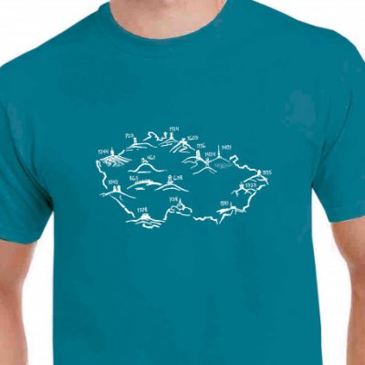 Babičkářství tričko Horská výzva – Zboží Mobilmania